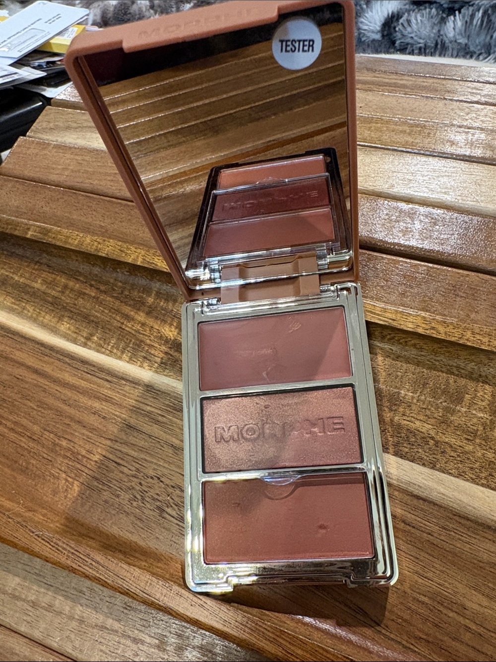 Morphe Warm After Party Trio Blush & Glow Palette